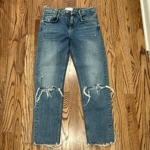 Zara Classic Blue Denim Jeans